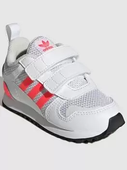 adidas Originals Infant ZX 700 HD - White/Red, Size 3