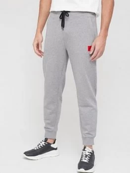 Hugo Boss Doak 212 Red Patch Logo Sweatpants Grey Size 2XL Men