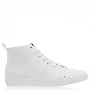 Hugo Boss Zero Hi Top Trainers White 100 Men