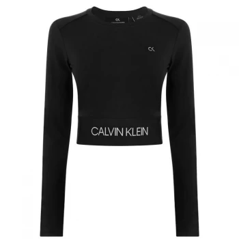 Calvin Klein Performance Long Sleeve Top - CK Black