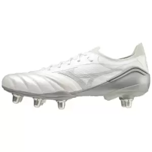 Mizuno Neo 3 Elite SI SG Rugby Boots Mens - White