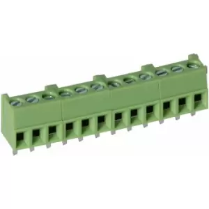 TruConnect 211797 3.5mm 12 Way Low Profile Rising Clamp Terminal Block