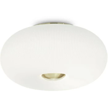 Ideal Lux Arizona - 5 Light Flush Ceiling Light White