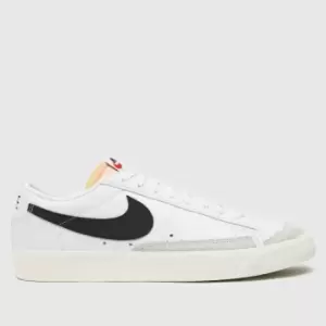 Nike White & Black Blazer Low Trainers