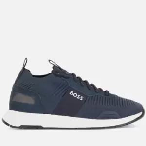 BOSS Mens Titanium Runn Trainers - Dark Blue - UK 11