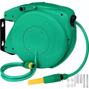 Tectake - Hose reel - hose pipe, garden hose, garden hose reel - 10 m - green