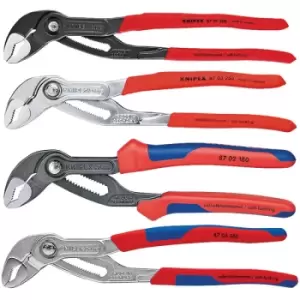 Knipex 87 02 250 T Cobra Hightech Water Pump Pliers + Tether 250mm