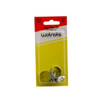 Hose Clips M/S OO 13-20mm - Pack of 2 - PWN254 - Wot-nots