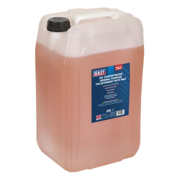 Genuine SEALEY SCS004 TFR Detergent with Wax Concentrated 25ltr