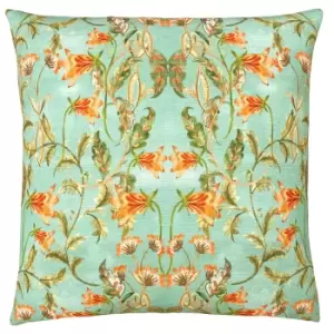 Heritage Bell Flowers Cushion Larchmere, Larchmere / 43 x 43cm / Polyester Filled