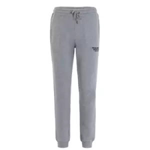 Firetrap Open Hem Tapered Jogging Pants Mens - Grey