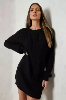 Crew Neck Jumper Dress