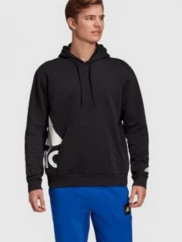 Adidas Box Badge Of Sport Hoodie - Black