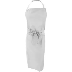 Jassz Bistro Unisex Bib Apron With Pocket / Barwear (Pack of 2) (One Size) (White) - White