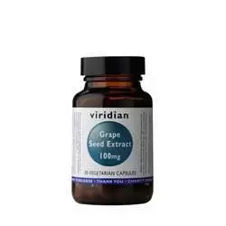 Viridian Grape Seed Extract 100mg 30 Capsules