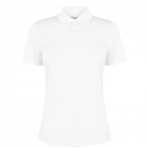 Callaway Solid Polo Shirt Ladies - White