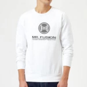 Back To The Future Mr Fusion Sweatshirt - White - S