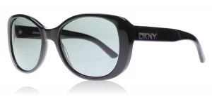 DKNY DY4136 Sunglasses Shiny Black 368887 56mm