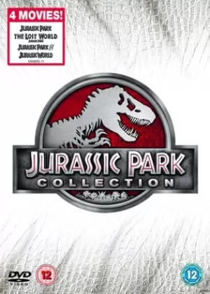 Jurassic Park 4 Movies Collection Box Set - 2015 DVD Movie