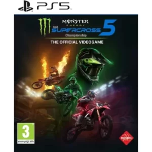 Monster Energy Supercross The Official Videogame 5 PS5 Game