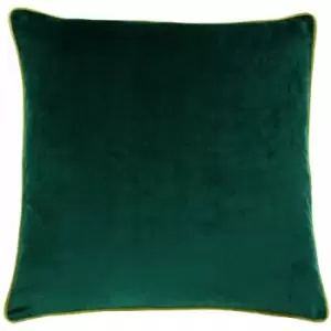 Paoletti Meridian Cushion Cover (55x55cm) (Emerald Green/Moss) - Emerald Green/Moss