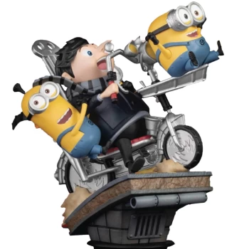 Beast Kingdom Minions: The Rise Of Gru D-Stage Diorama - Rocket Bike