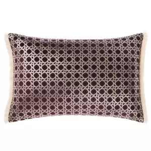 Taira Fringed Cushion Multicolour, Multicolour / 40 x 60cm / Cover Only