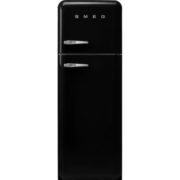 SMEG Right Hand Hinge FAB30RBL5UK 70/30 Fridge Freezer - Black - D Rated