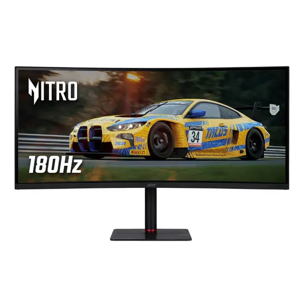 Acer Nitro 34" XV345CURV3 Quad HD Curved Gaming LED Monitor