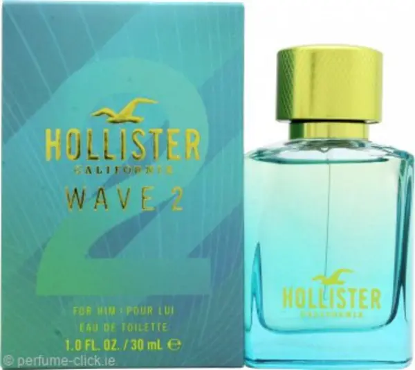 Hollister Wave 2 Eau de Toilette For Him 30ml