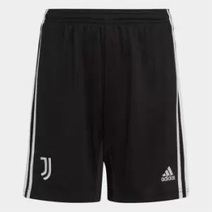 adidas Juventus Away Shorts 2020 2021 Junior Boys - Black