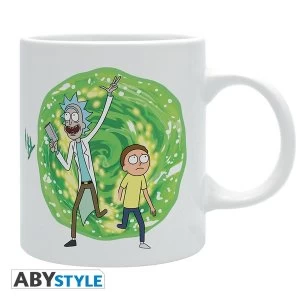 Rick And Morty - Portal White Mug