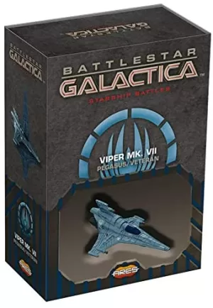 Battlestar Galactica Starship Battles Spaceship Pack: Viper MK.VII (Pegasus/Veteran)