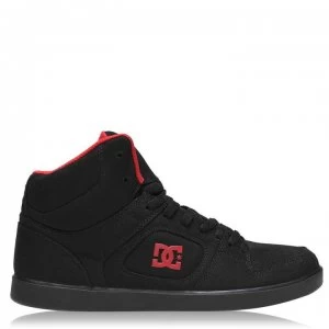 DC Union High Trainers Mens - Black/Red