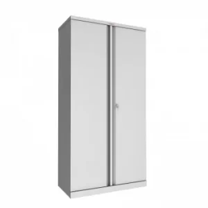 Phoenix SC1891GK Grey Steel Storage Cupboard 1830mm with Key Lock