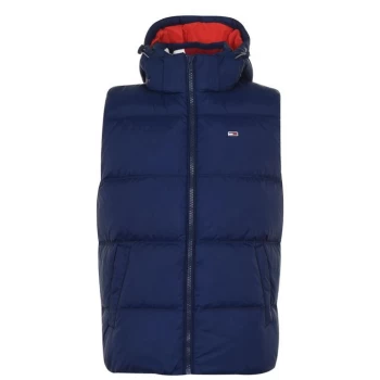 Tommy Jeans Logo Gilet - Navy C87