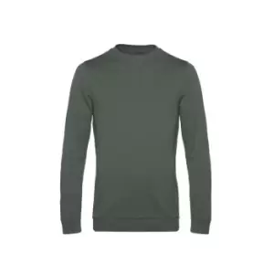 B&C Mens Set In Sweatshirt (3XL) (Mellennial Khaki)