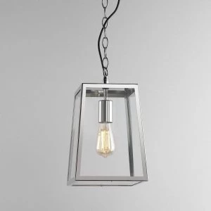 Outdoor Pendant Light Polished Nickel, E27