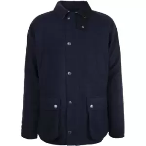 Barbour Bedale Wool Jacket - Blue