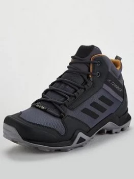 adidas Terrex AX3 Mid Gortex, Grey, Size 10, Men