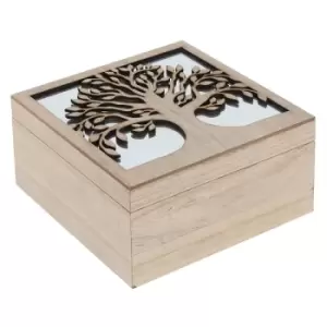 20cm Square Tree of Life Box