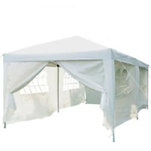 OutSunny Pop Up Gazebo White Water proof Outdoors 1280 mm x 260 mm x 360 mm