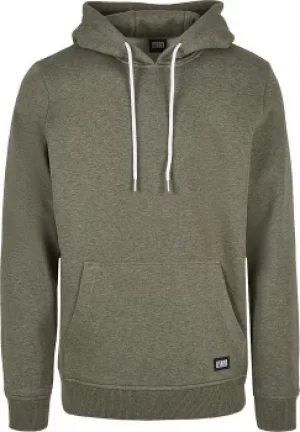 Urban Classics Basic Melange Hoodie Hooded sweater mottled dark green