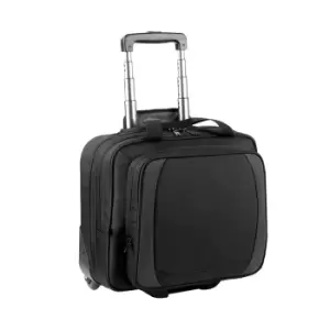 Quadra Tungsten Wheelie / Hand Luggage Compatible Bag (25 Litres) (One Size) (Black/Dark Graphite)