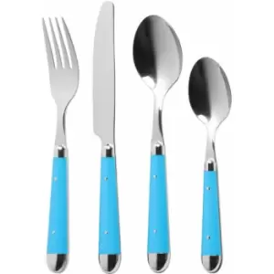 Brasserie 16pc Blue Cutlery Set - Premier Housewares