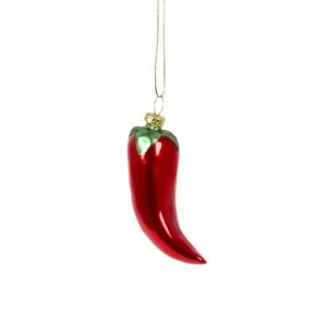 Sass & Belle Mexican Chilli Pepper Shaped Bauble