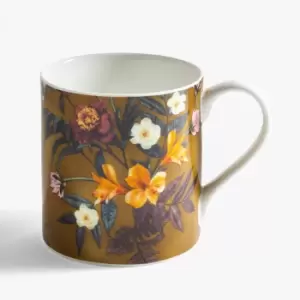 Set of 2 MM Living Isola Bone China Mugs Mustard