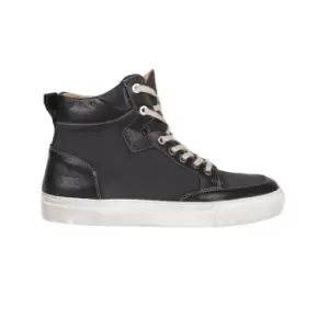 Helstons Kobe Canvas Armalith Leather Grey Black Shoes 40