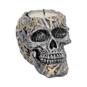 Cranial Blade (Set of 4) Skull Tealight Holder