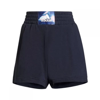 adidas You for You Soft Knit Shorts Womens - Legend Ink